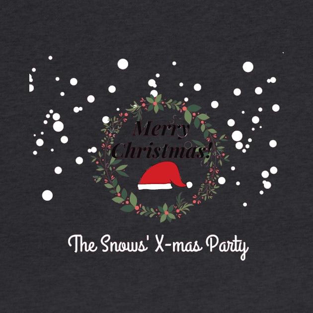 Merry Christmas Tshirt by Christamas Clothing